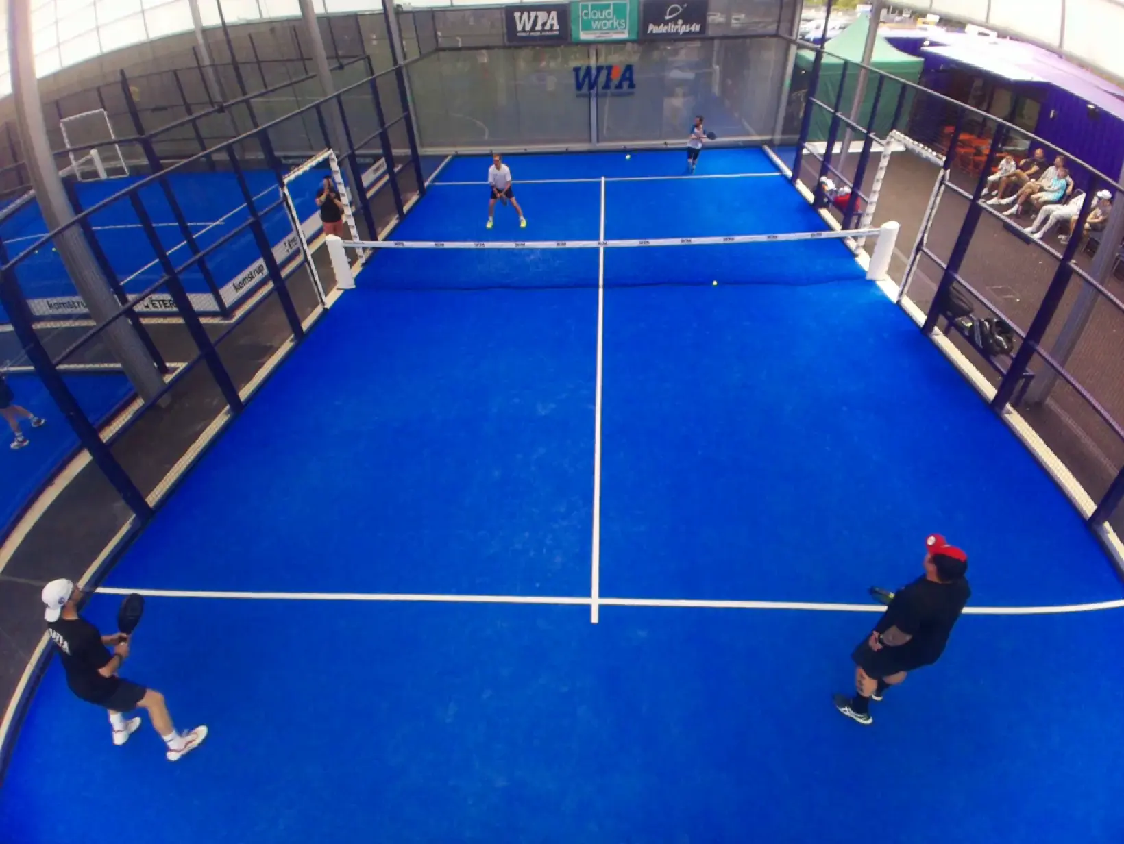 Padel camera view